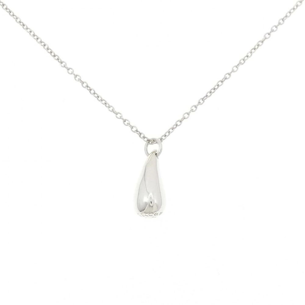 Tiffany Co Elsa Peretti Teardrop Necklace Sterling Silver